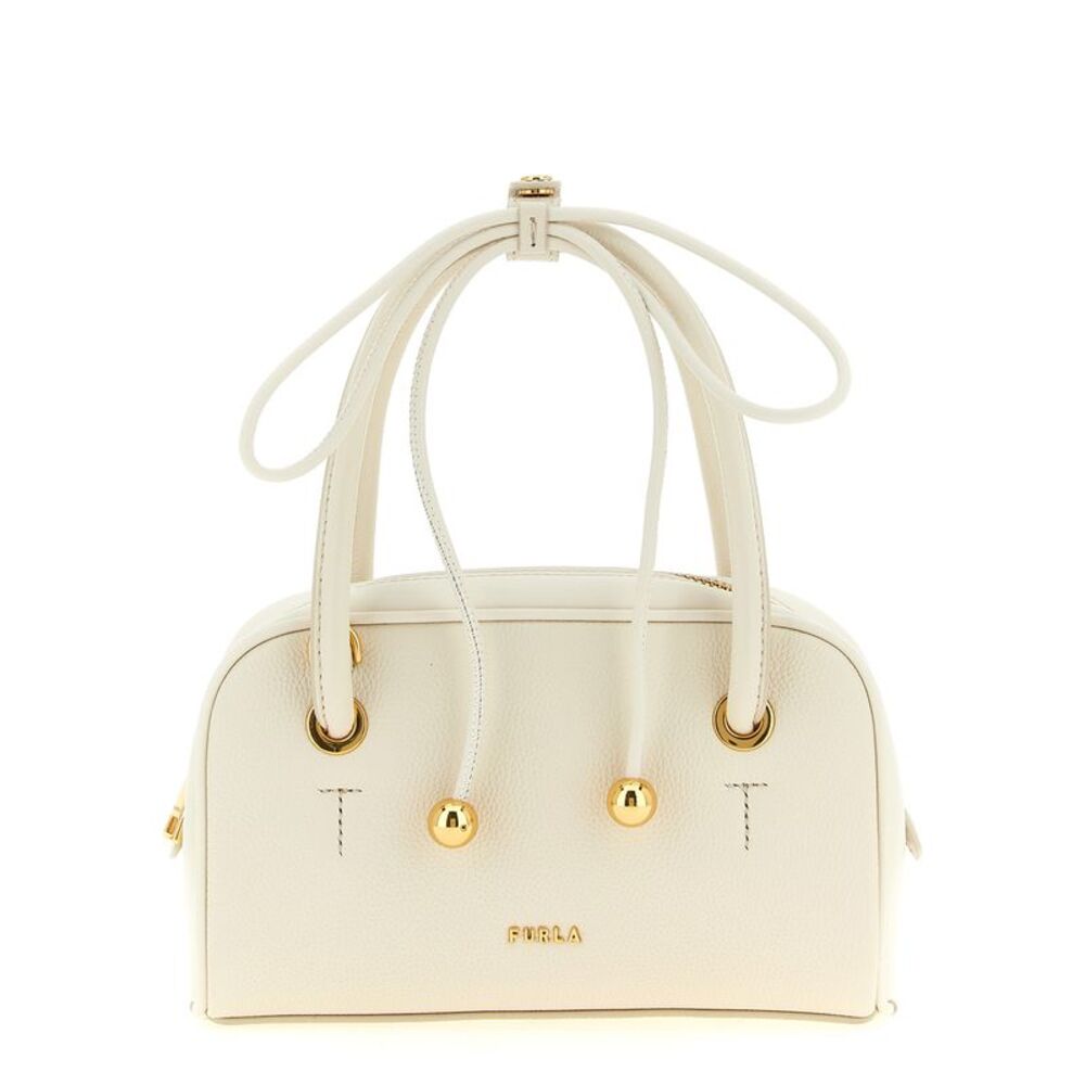 Furla White Calfskin Women's Handbag